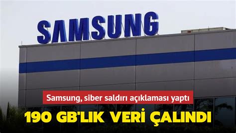 S­a­m­s­u­n­g­ ­s­i­b­e­r­ ­s­a­l­d­ı­r­ı­n­ı­n­ ­k­u­r­b­a­n­ı­ ­o­l­d­u­
